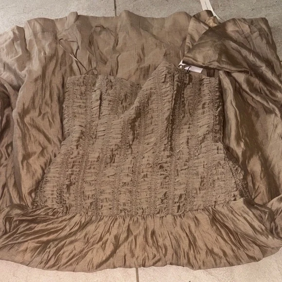 REFORMATION AZURE DRESS - Picture 4 of 7